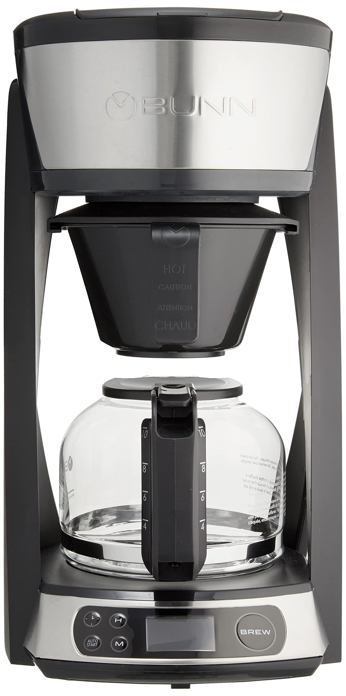 Programmable Coffee Maker, 10 cup, Stainless Steel L1287