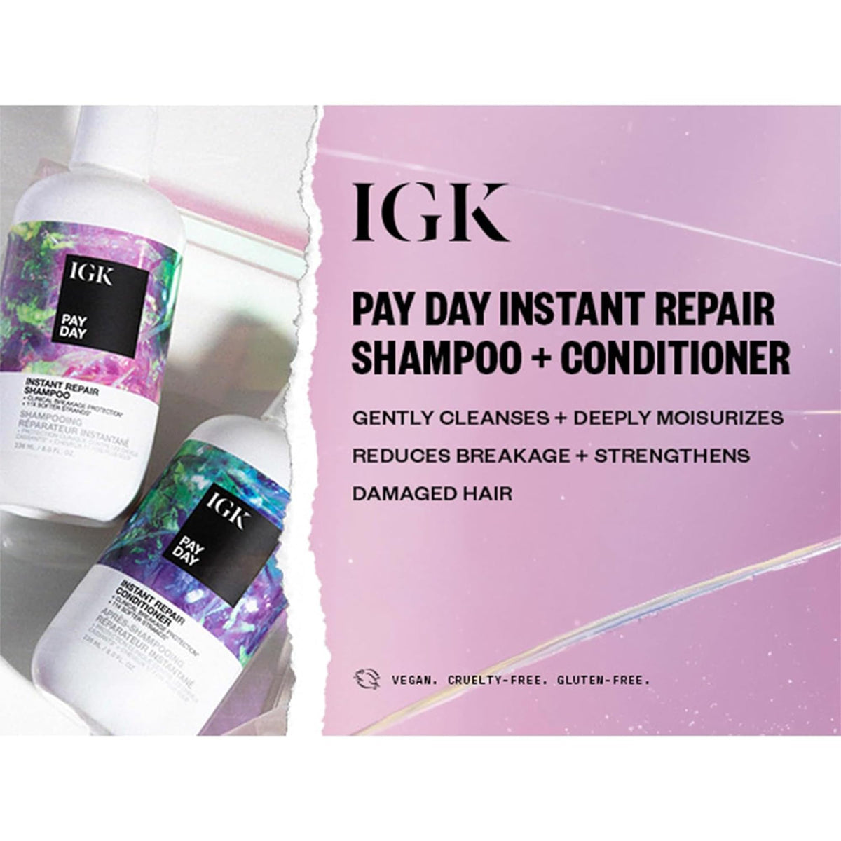 Shampoo & Conditioner Set, 8 oz, Pack of 2 K92003
