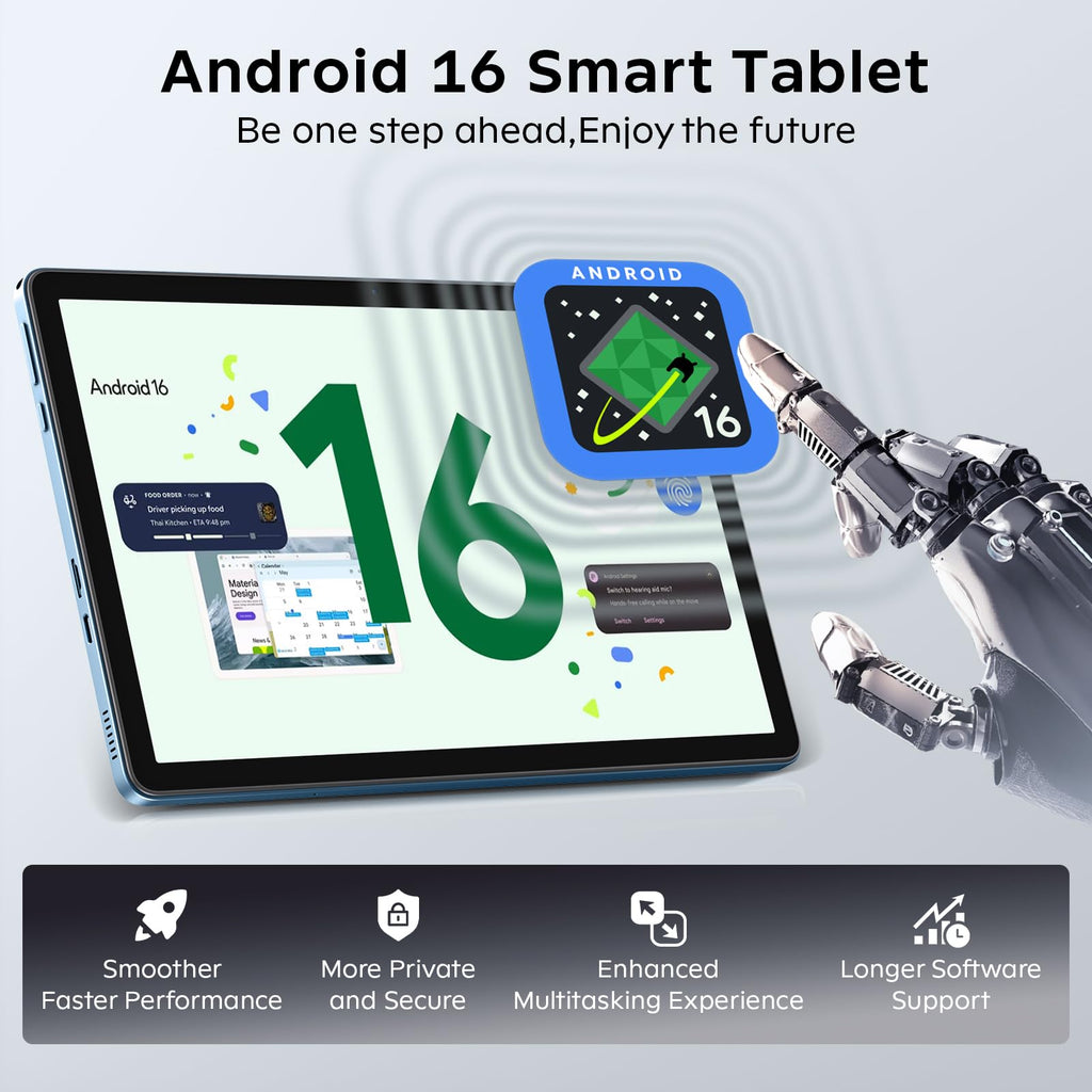 11 Inch Android 16 Tablet with Keyboard J1115