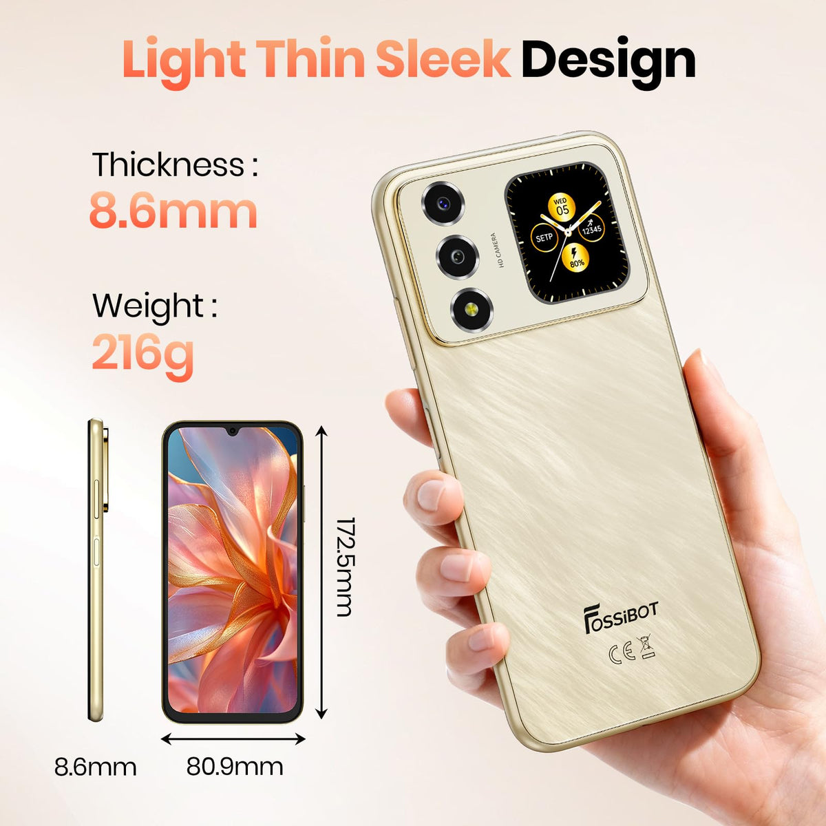 Unlocked 32GB+256GB+2TB Android Smartphone I879