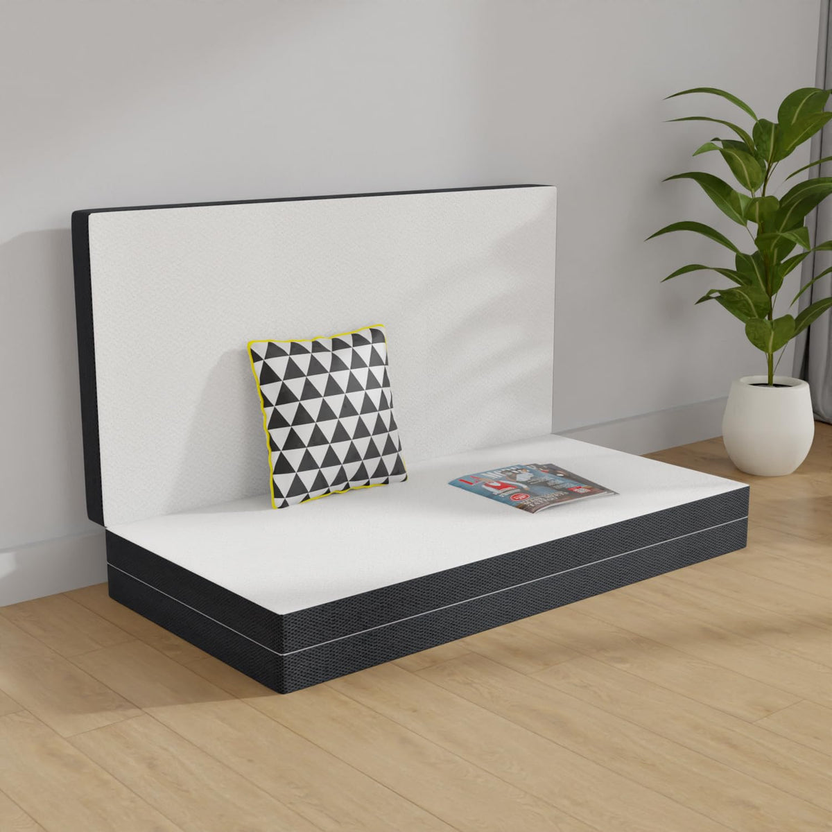 3" Tri Folding Memory Foam Mattress Queen Medium Firm P9680