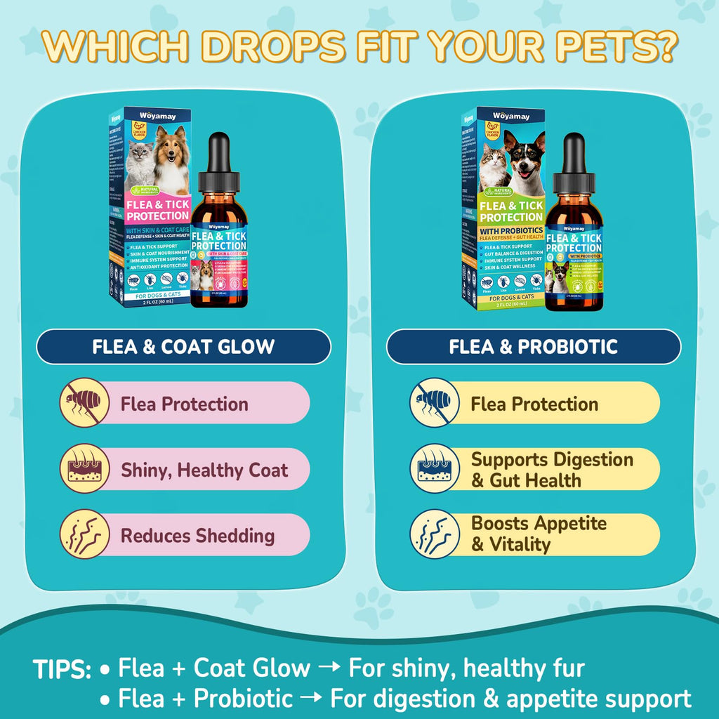 Flea and Tick Prevention for Dogs & Cats N6421