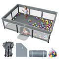 Foldable Baby Playpen with Mat M1251