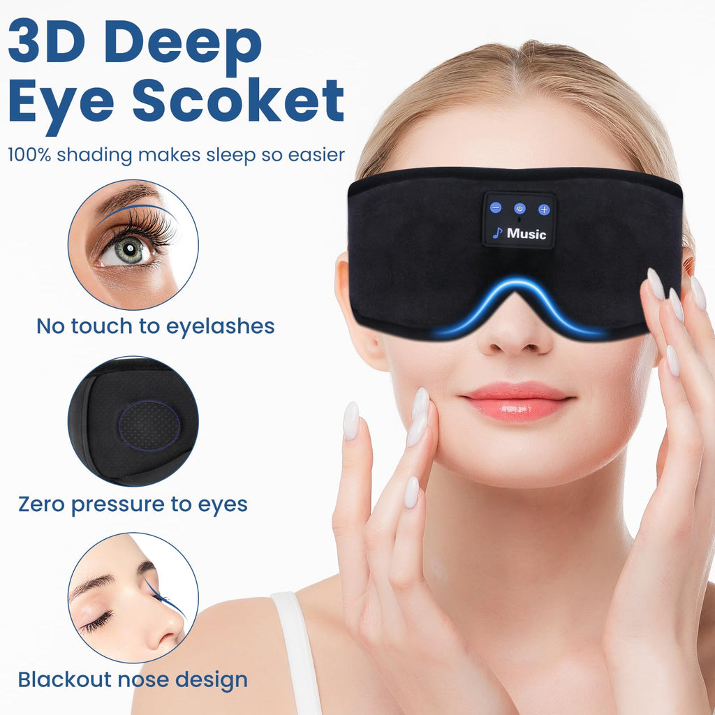 Sleep Mask with Bluetooth Headphones F81187