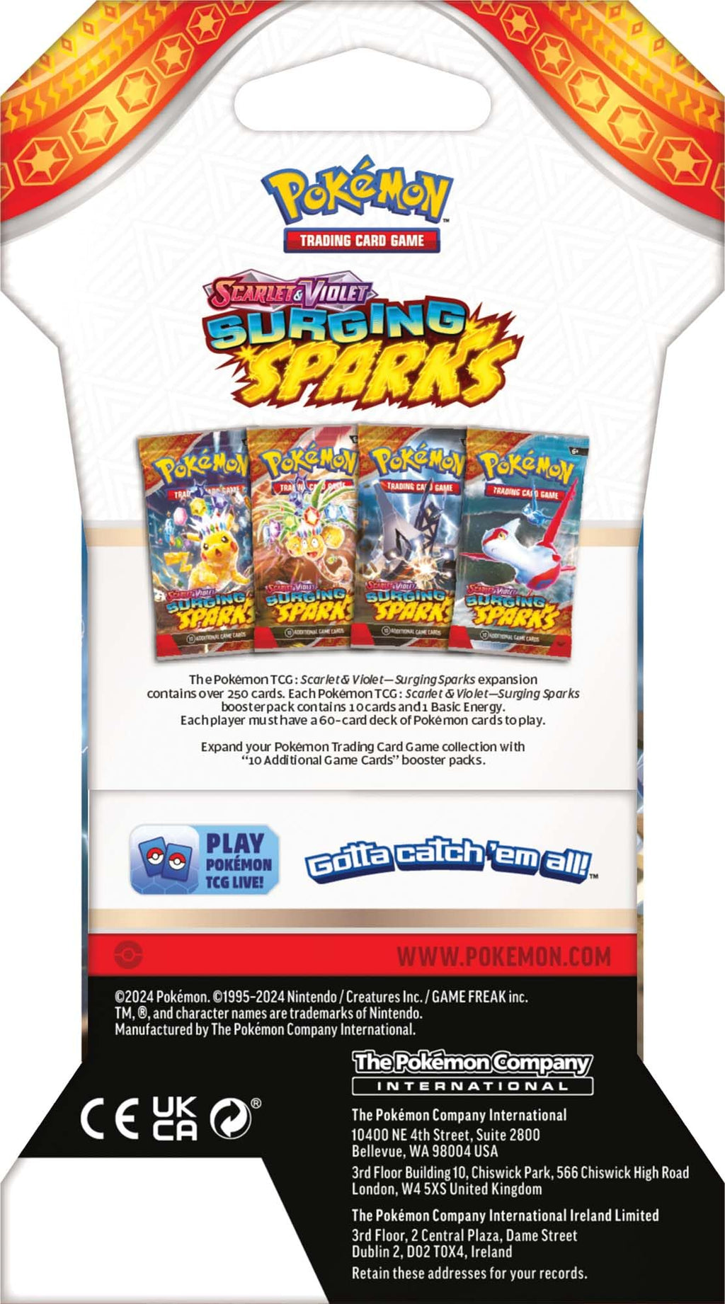 Booster Pack 10 Cards T13447