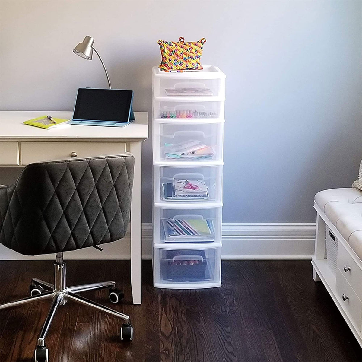 6-Tier Storage Cart with Removable Wheels N36166
