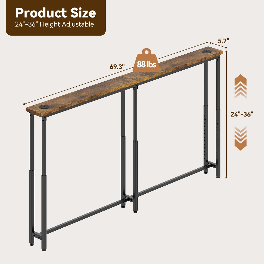 Narrow Console Table W38654