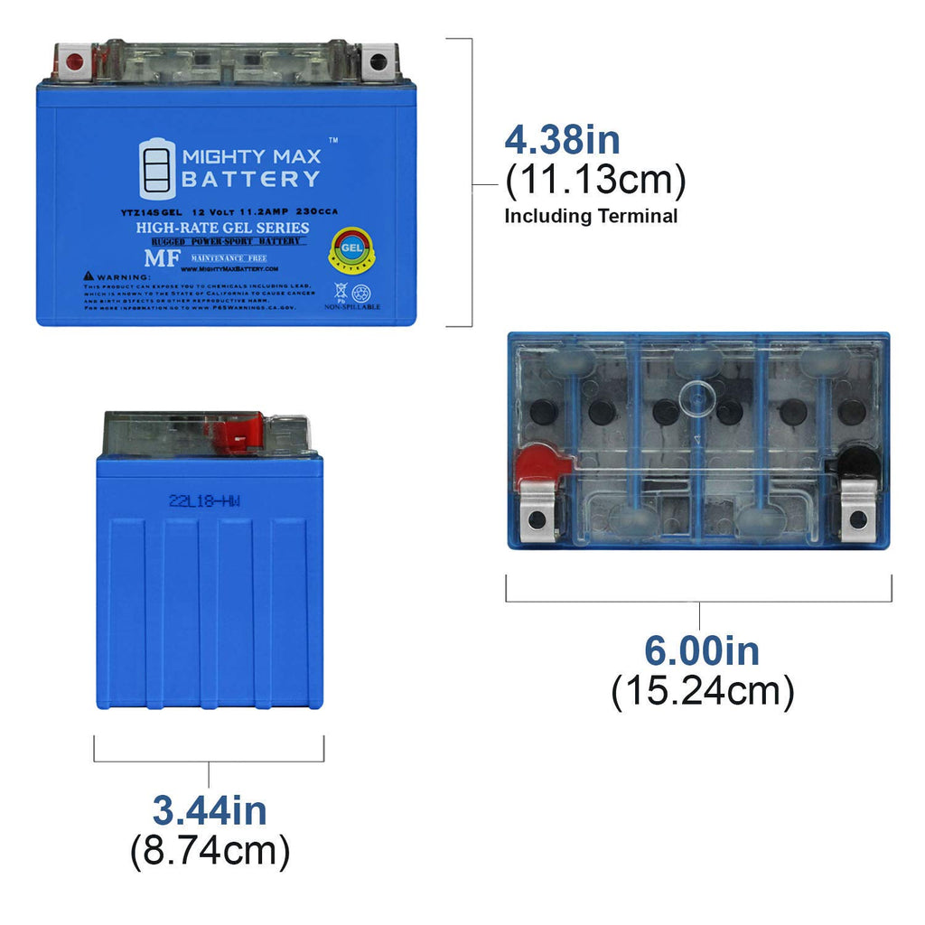 12V 11.2AH Replacement Battery 3 Pack B66144
