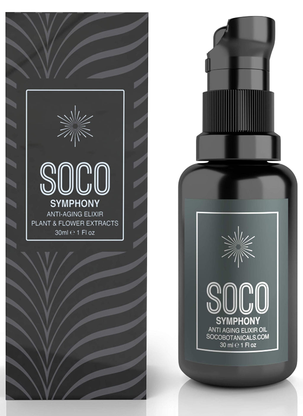 Anti Aging Organic Face Oil Serum with Sea Buckthorn, Argan, Rosehip & CoQ10 W991