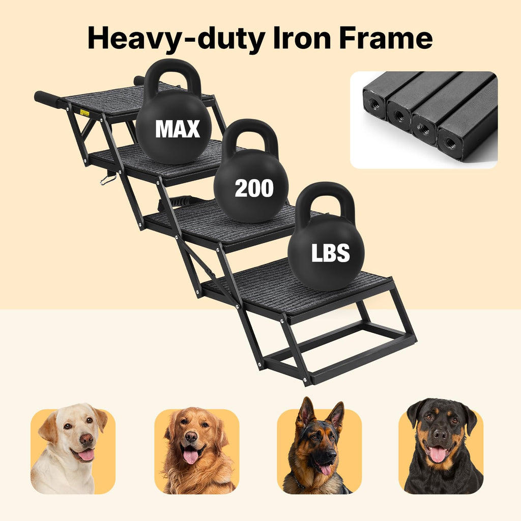 Foldable Dog Steps 17" W X364982