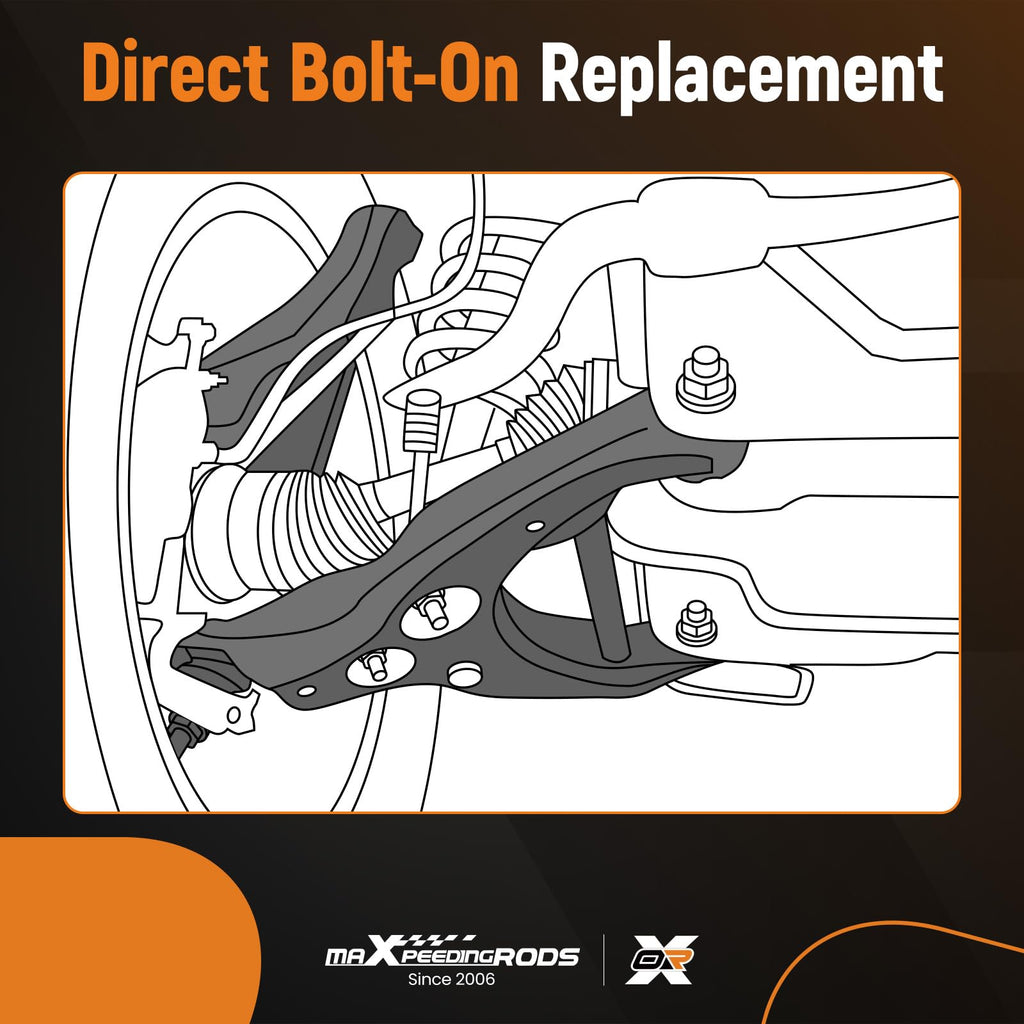 2Pc Front Lower Control Arms I562