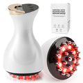 White Calf, Foot & Knee Massager with Heat, Light & Vibration T9402