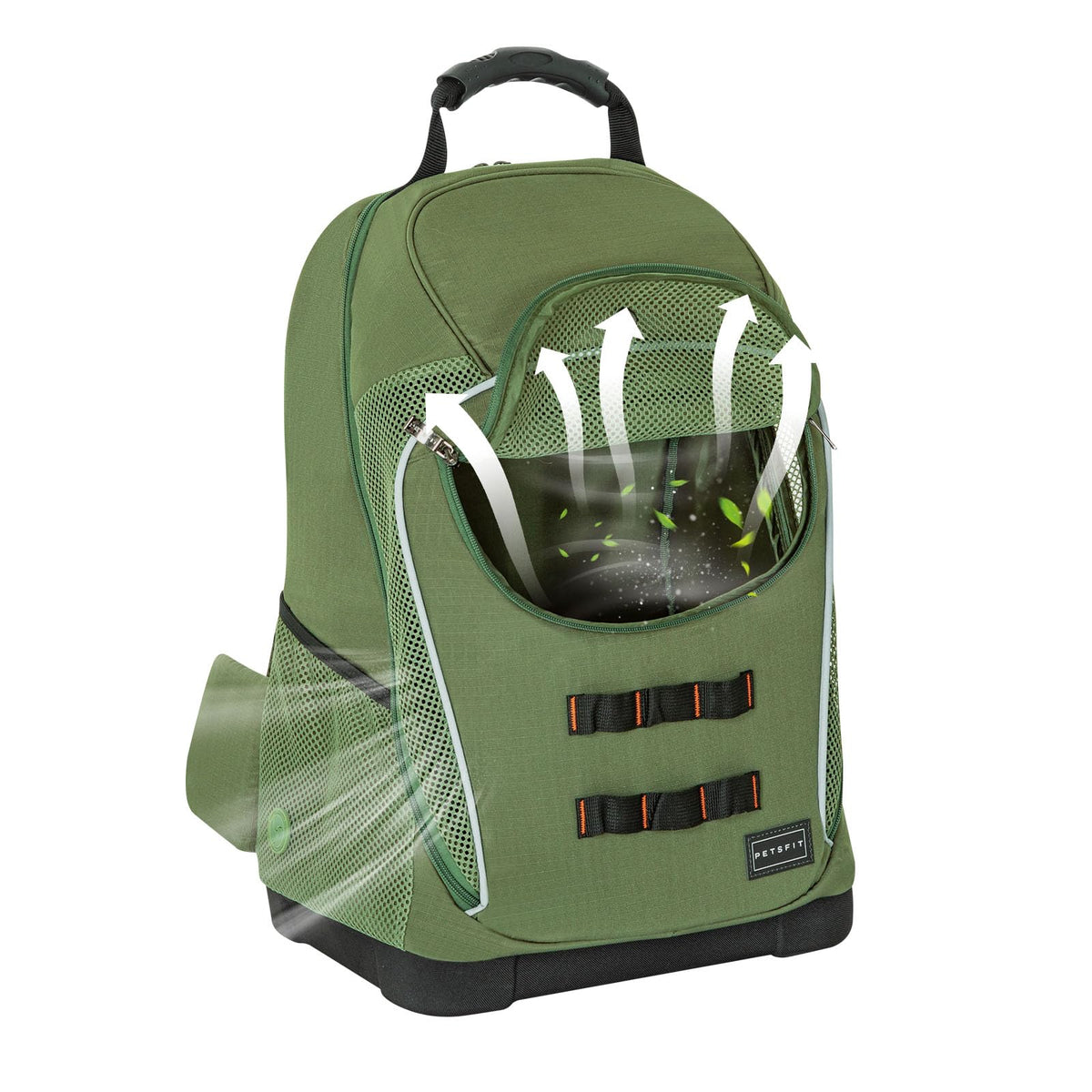 Green Pet Dog Carrier Backpack with Large Ventilations R22121