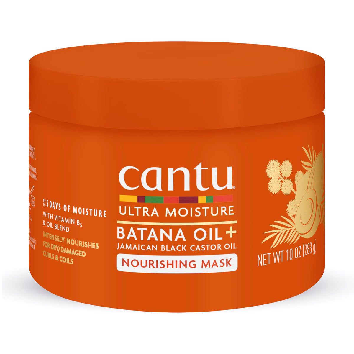 Moisture Nourishing Mask with Batana Oil + Jamaican Black Castor Oil, 10 Ounce (Pack of 12) J50377