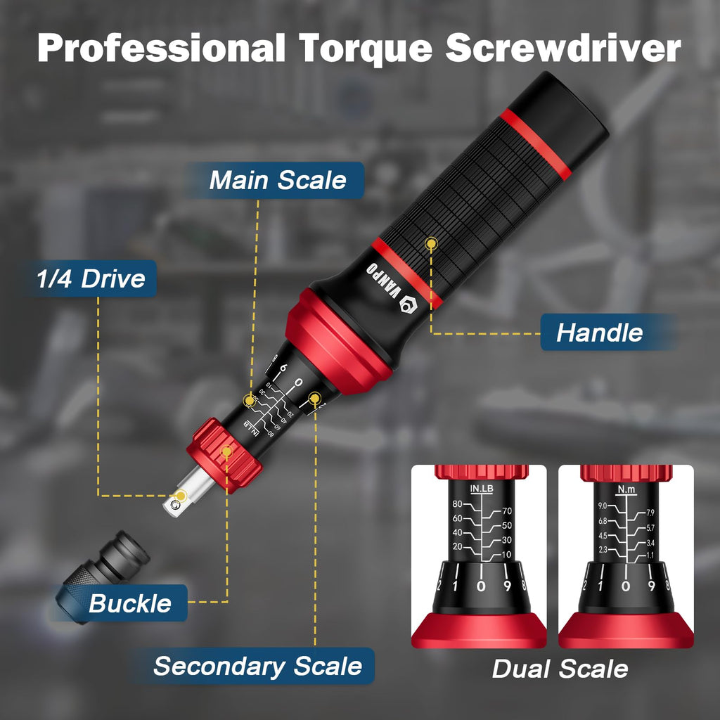 Torque Screwdriver Set 99-Piece Y569