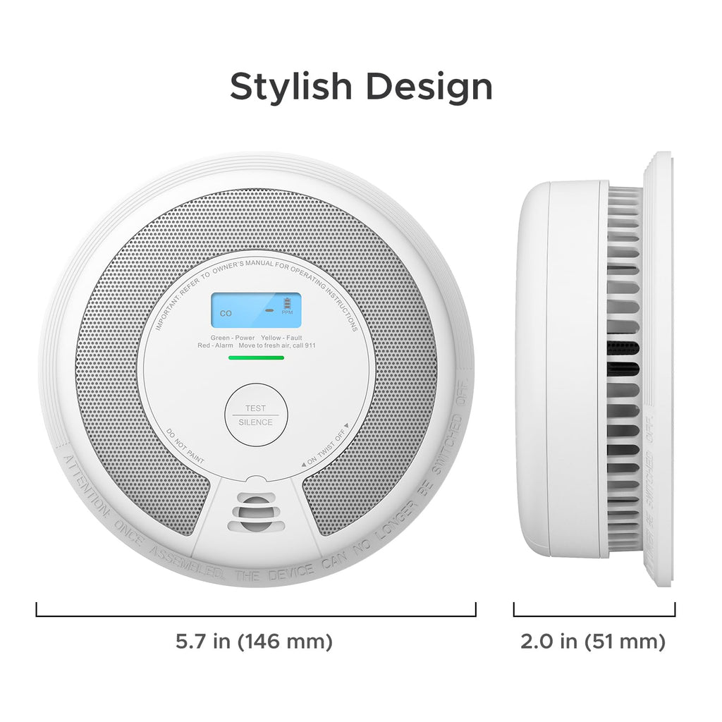 Combination Smoke & CO Alarm, 10-Year Battery, 3-Pack V3082
