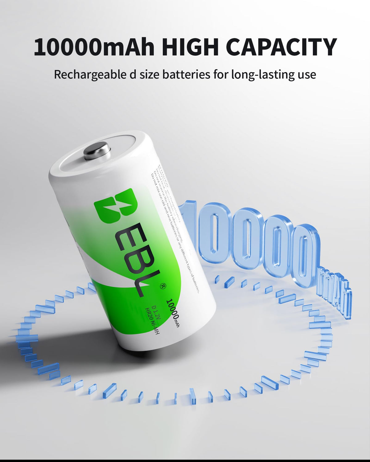 Rechargeable Batteries and Universal Battery Charger W408
