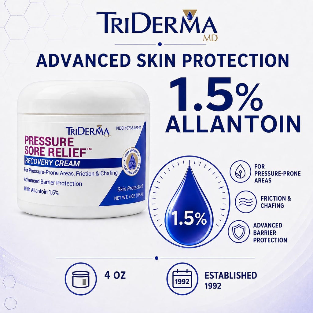Healing Cream for Pressure Sores with Calendula and Aloe, 4 oz Jar I943511