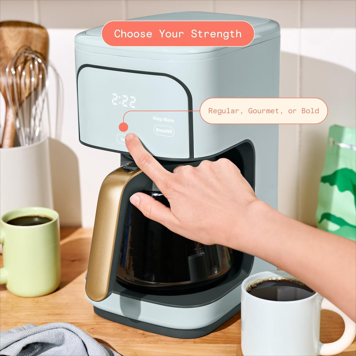 12-Cup Programmable Drip Coffee Maker W970191