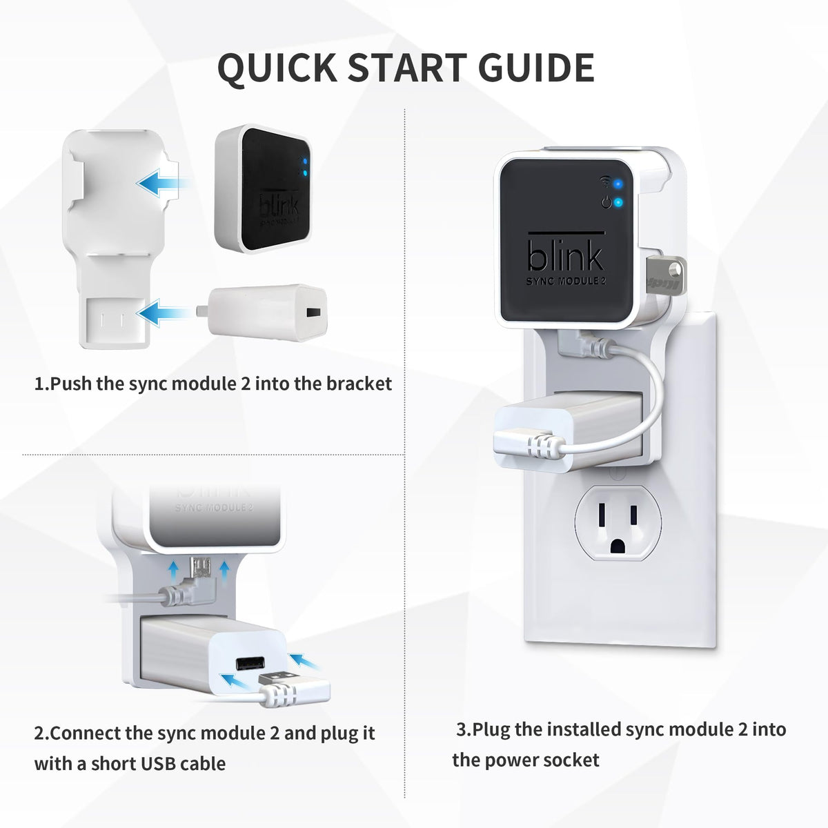 256GB USB Flash Drive & Wall Mount with Short Cable M735113