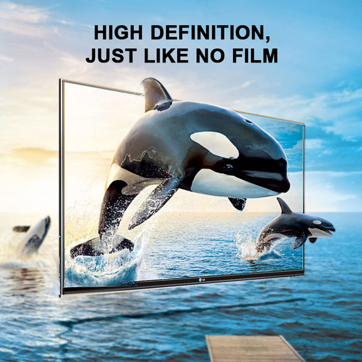 Anti-Glare Screen Protector for 50/55/65 Inch TV O80328