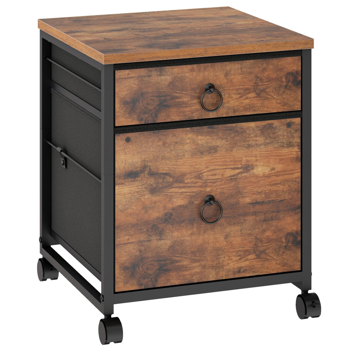2 Drawer Mobile File Cabinet B582331