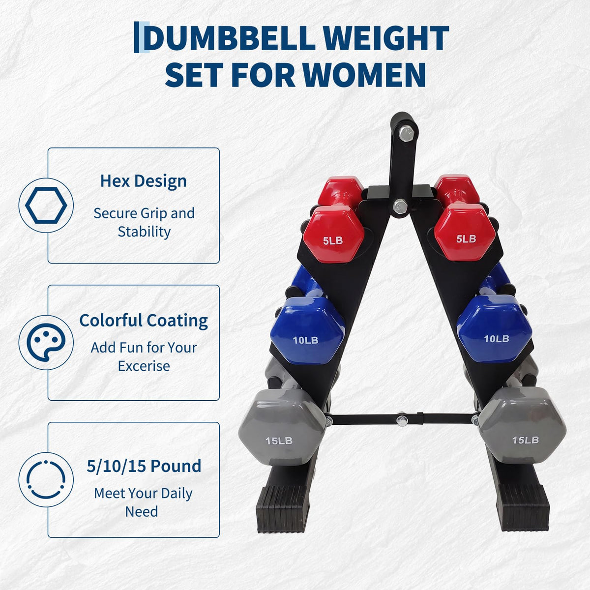 Neoprene Dumbbell Set J721493