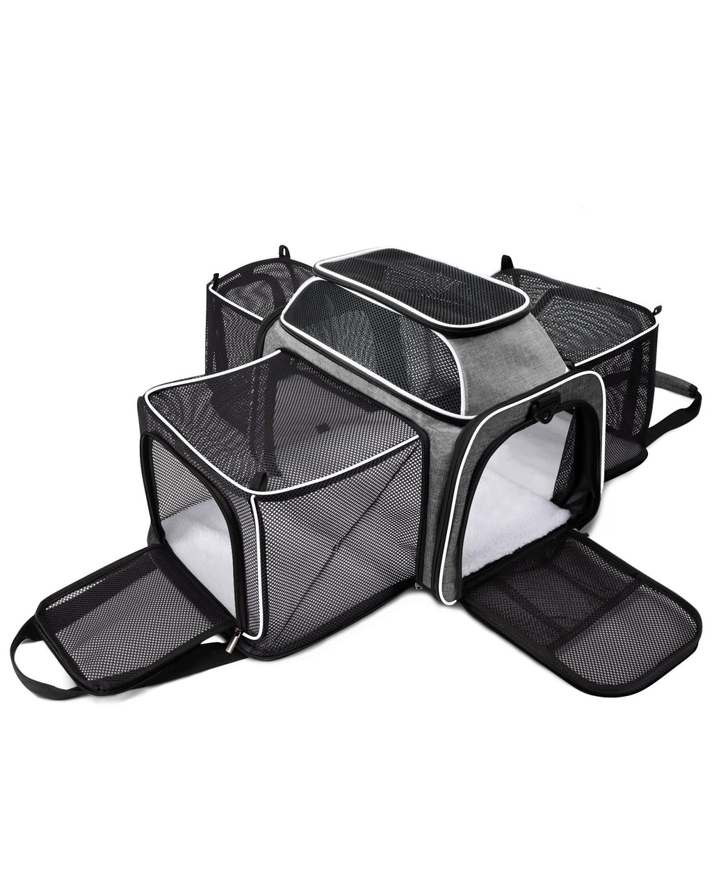 Airline Approved Soft Side Pet Carrier with Fleece Pad N89538