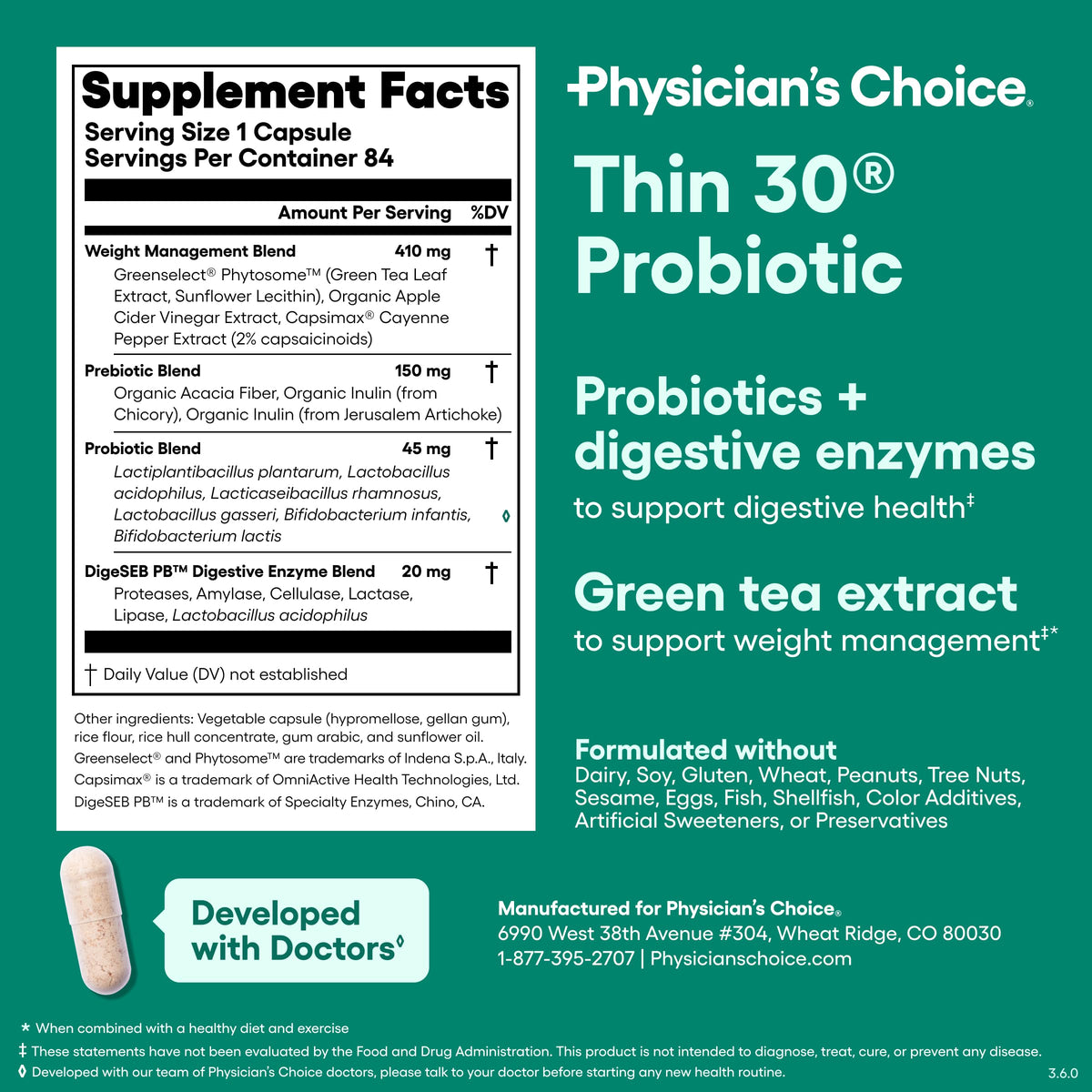 Probiotics 84ct D37155