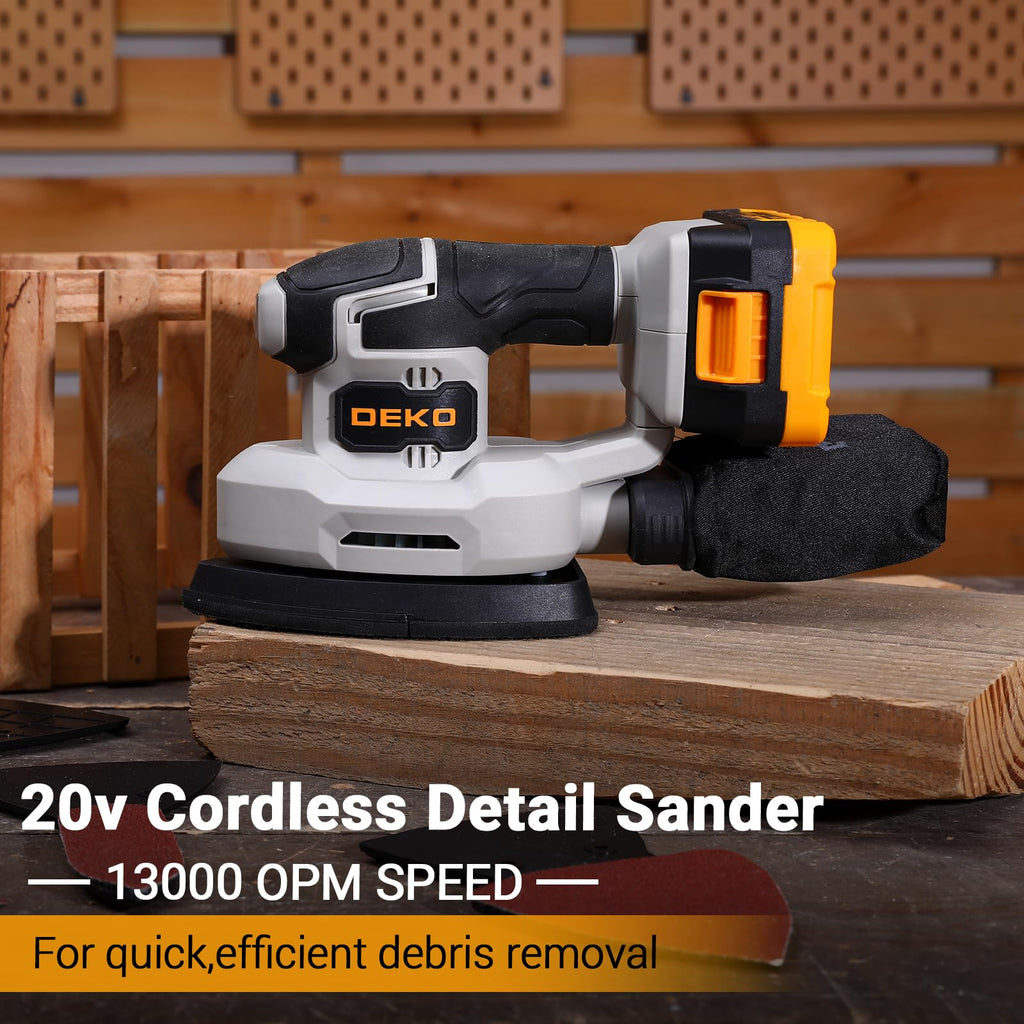 Cordless Detail Sander with Dust Collector A5045
