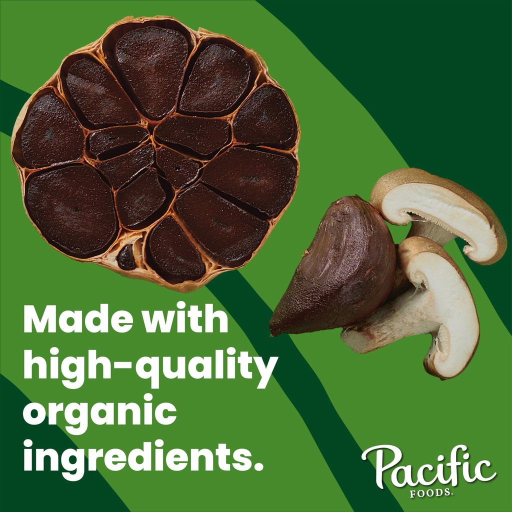 Organic Chicken Bone Broth with Black Garlic & Shiitake Mushroom 32 Ounce E111736