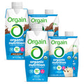 Organic Vegan Protein Shake Smooth Chocolate & Vanilla Bean 16g 11 Fl Oz Z923