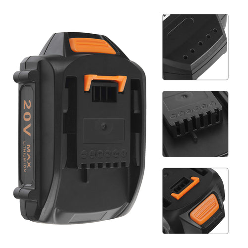 20V 2Packs Lithium Battery and Charger Starter Kit X3169