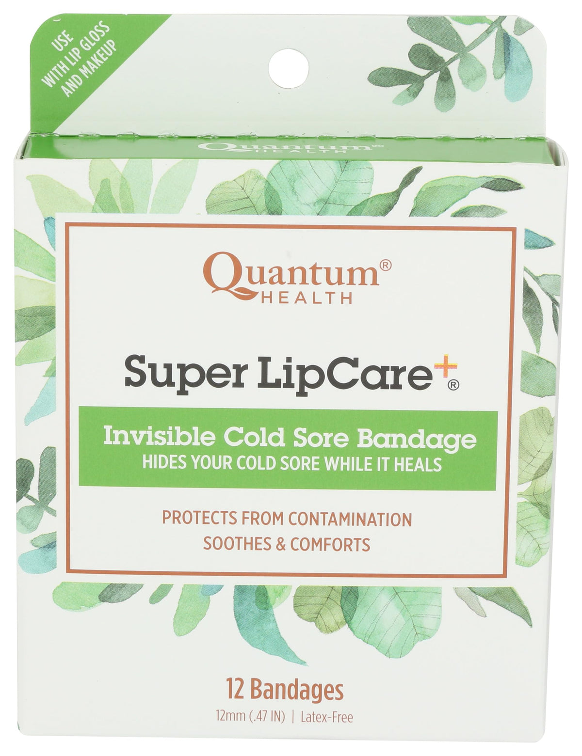 Invisible Cold Sore Fever Blister Bandages 12 Ct C635