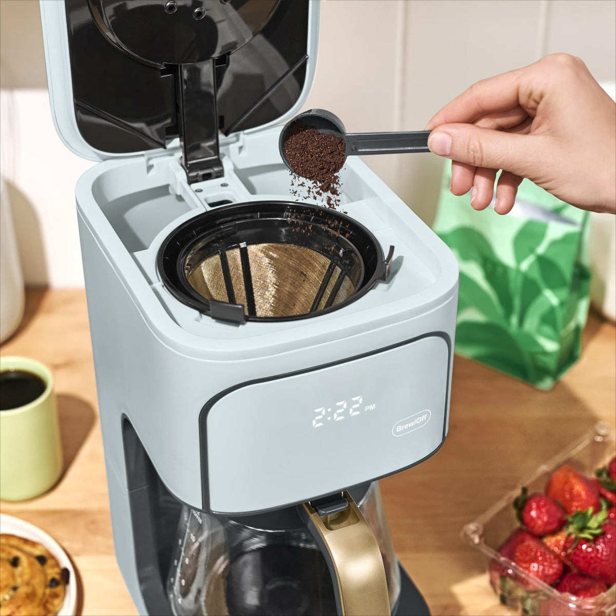 12-Cup Programmable Drip Coffee Maker W970191