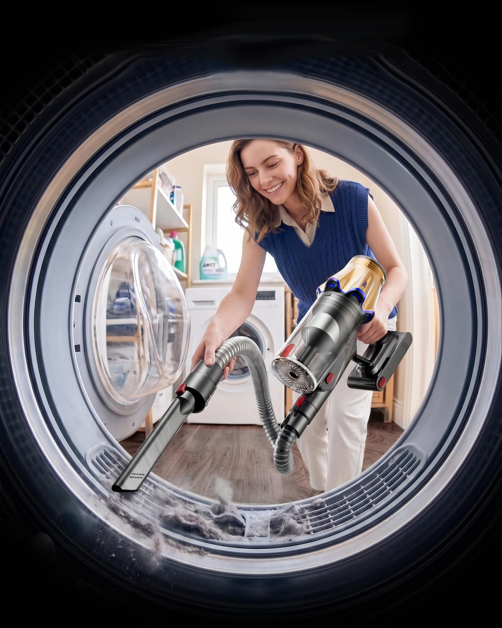 650W 60KPA Cordless Stick Vacuum Cleaner W33802