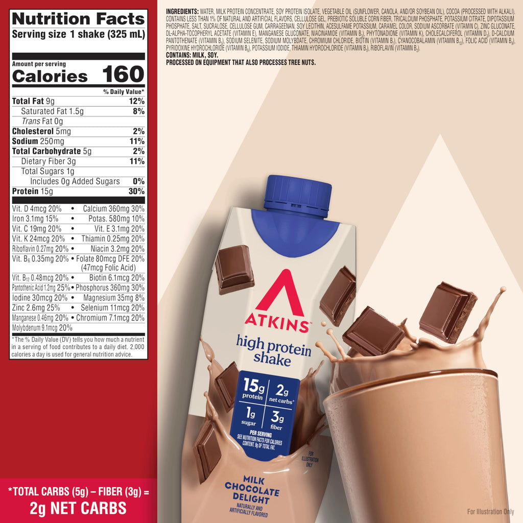 Milk Chocolate Protein Shake 12 Count C48594