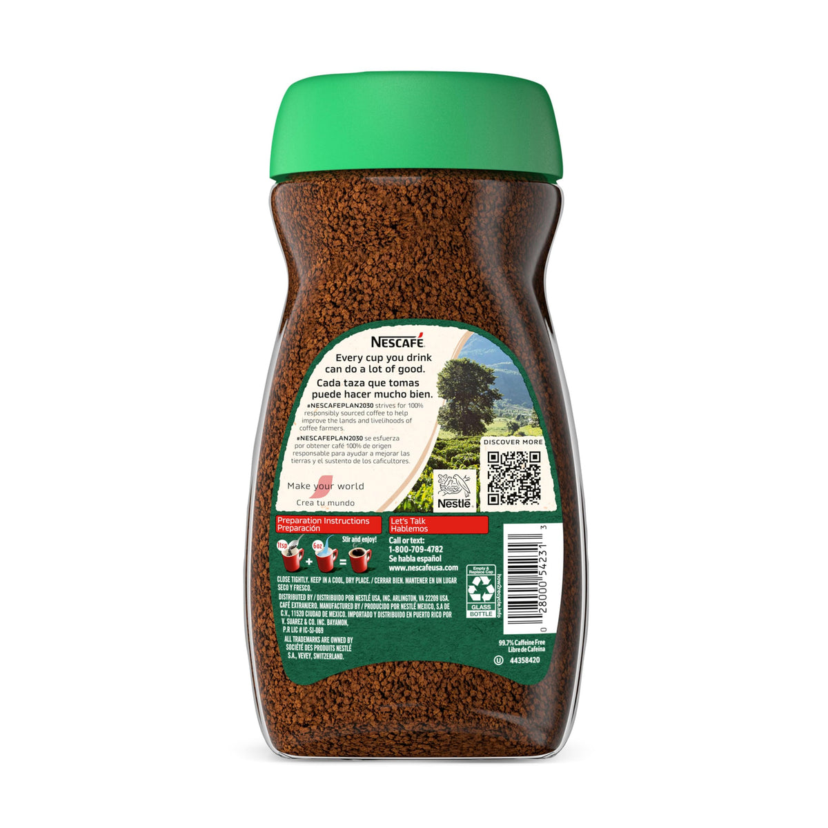 Dark Roast Instant Coffee 7 oz Jar V894