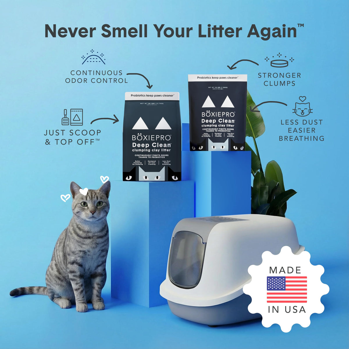 Clumping Clay Cat Litter 16 lb E8671