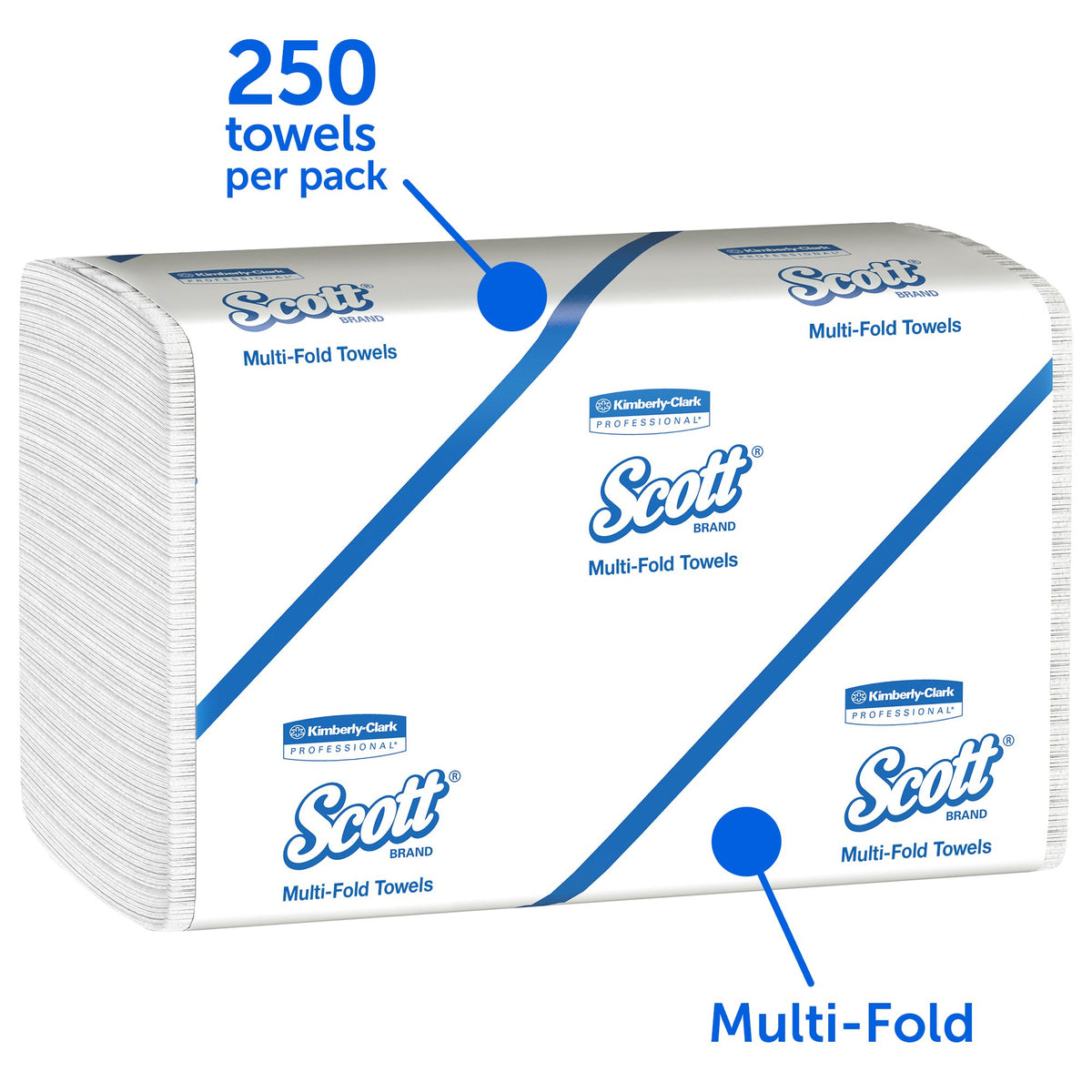 Multifold Paper Towels 9.2” x 9.4” E7297