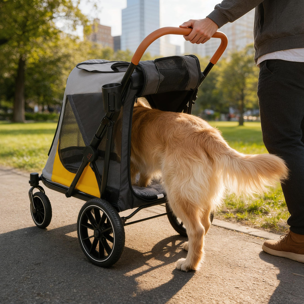 Large Dog Stroller with Dual Entry D115819