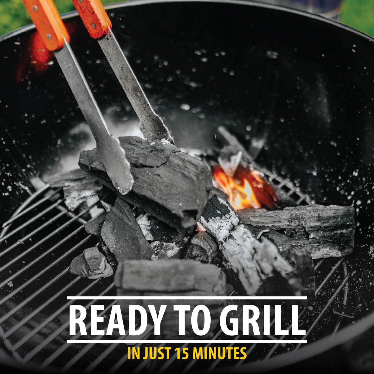17.6 Pound Bag 2-Pack Hardwood Lump Charcoal M60154