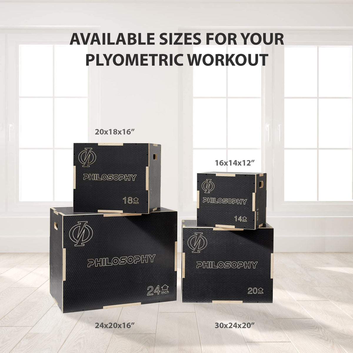 Wooden Plyo Box Q81308
