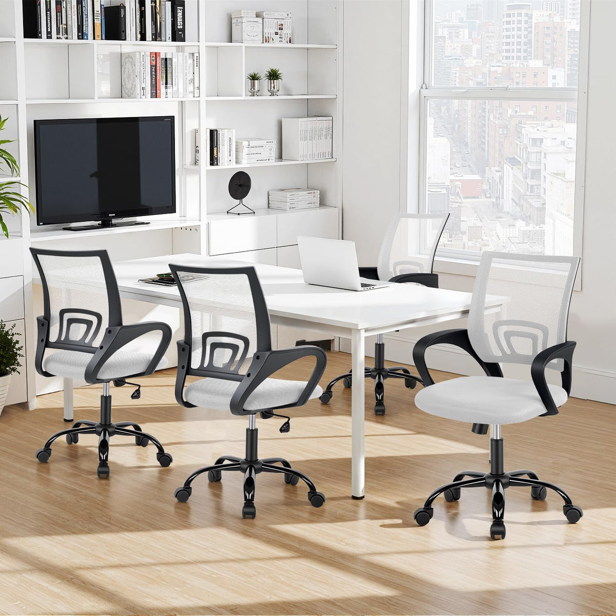 Ergonomic White Mesh Office Chair G25041