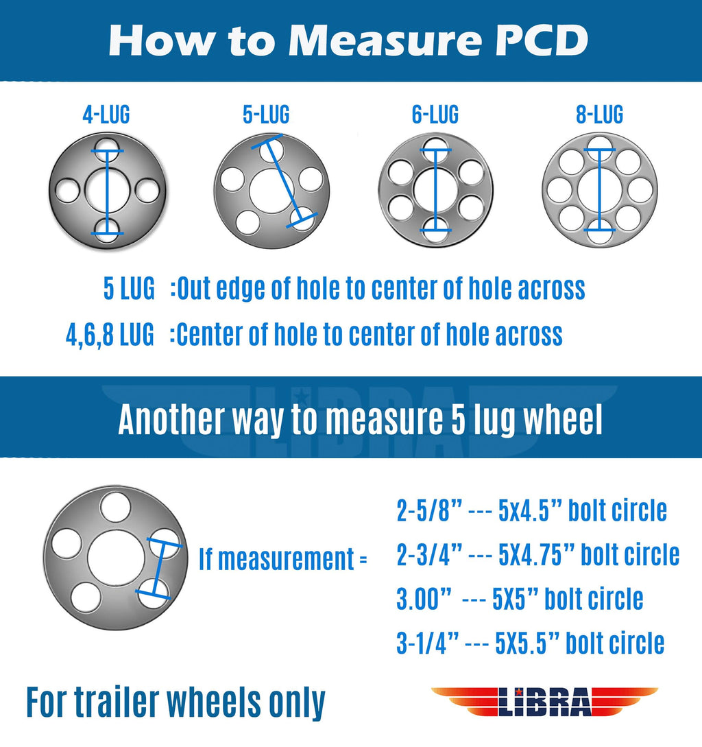 Trailer Tire Wheel ST205/75R15 8-Ply Silver Mod Rim A230804