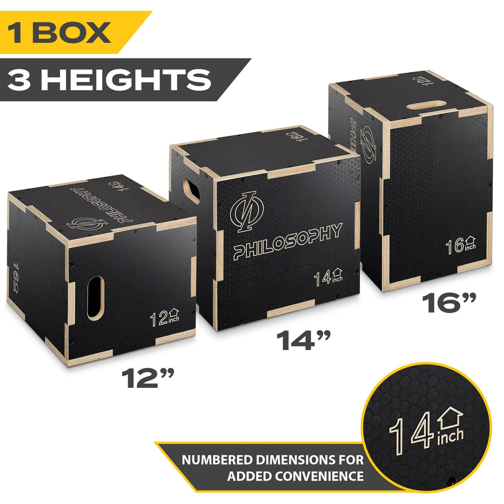 Wooden Plyo Box Q81308