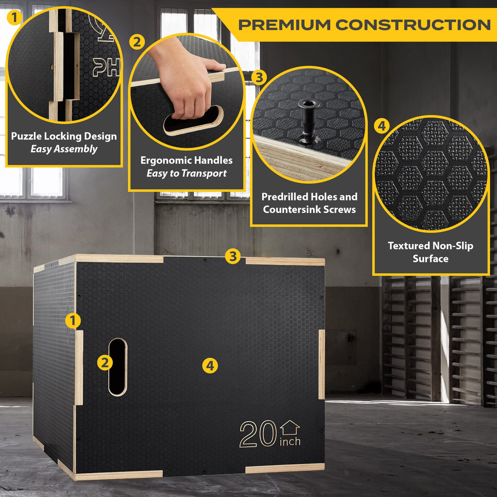 Wooden Plyo Box Q81308