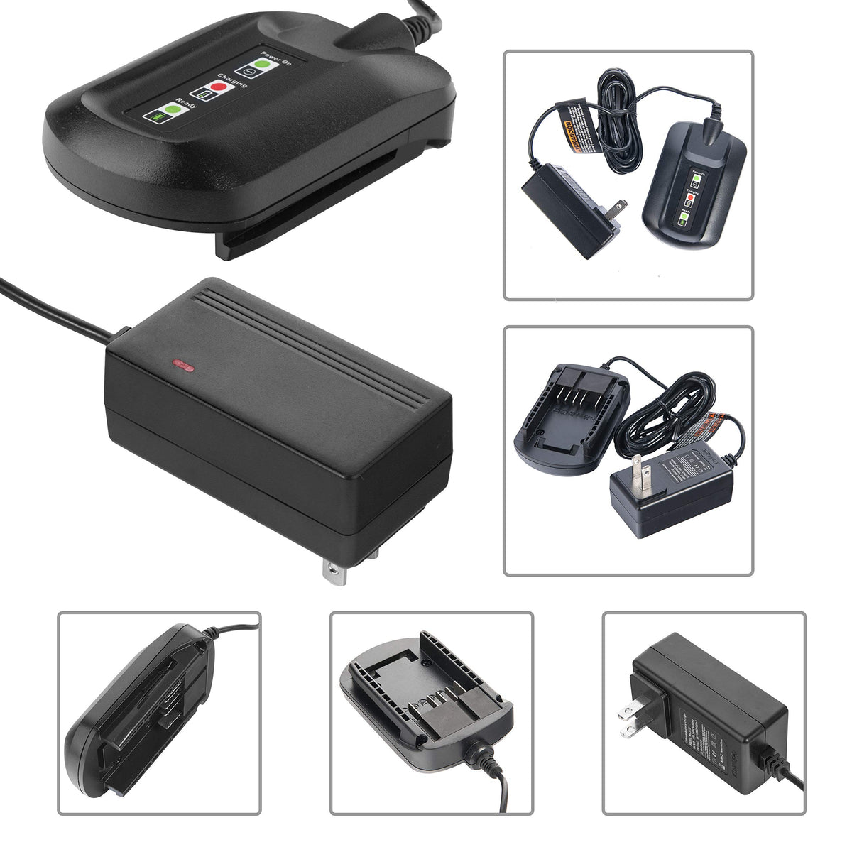20V 2Packs Lithium Battery and Charger Starter Kit X3169