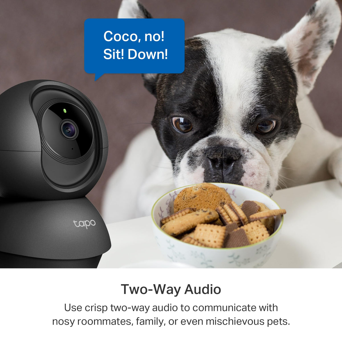 2K Pan Tilt Security Camera 2-Pack Y225