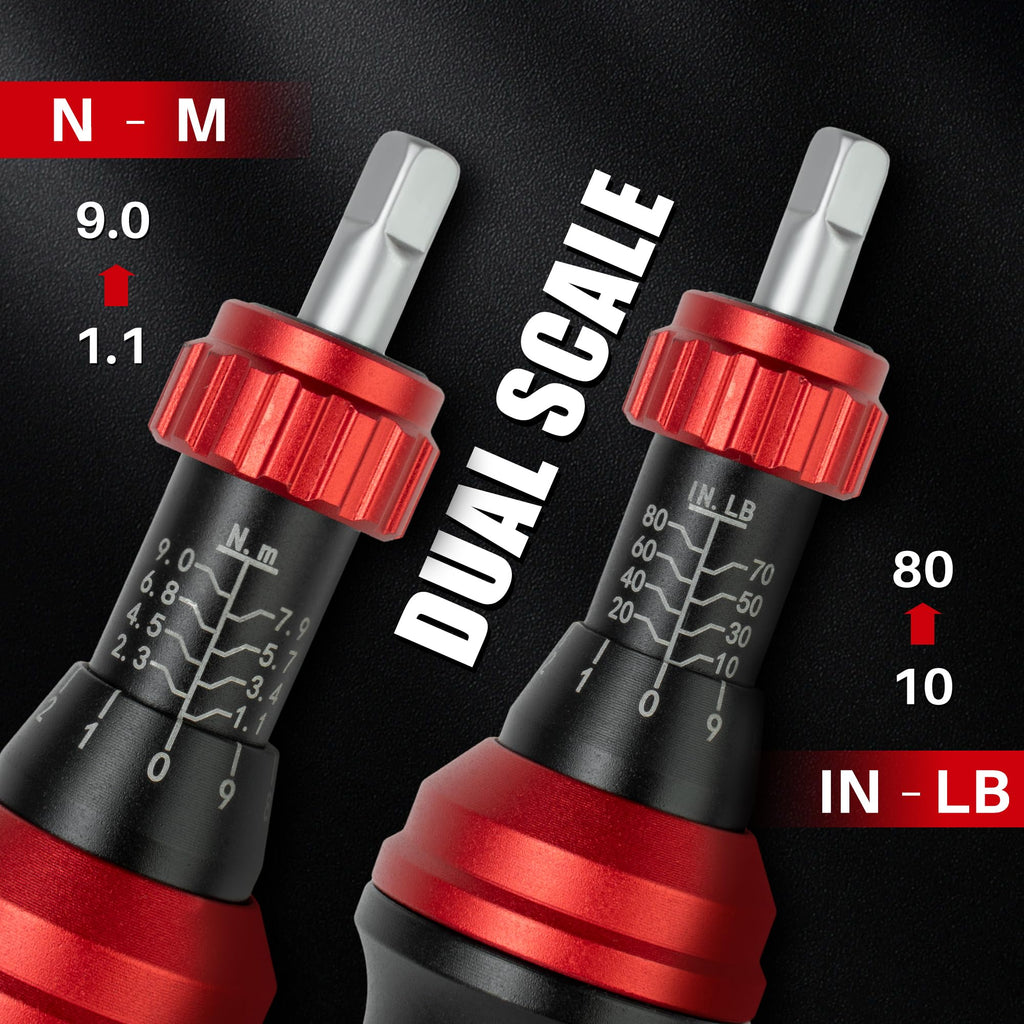 Inch Pound Torque Screwdriver 10-80 In.Lb M4832